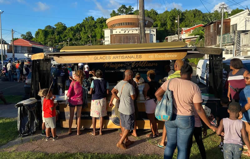glacier en Guadeloupe